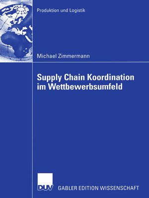 cover image of Supply Chain Koordination im Wettbewerbsumfeld